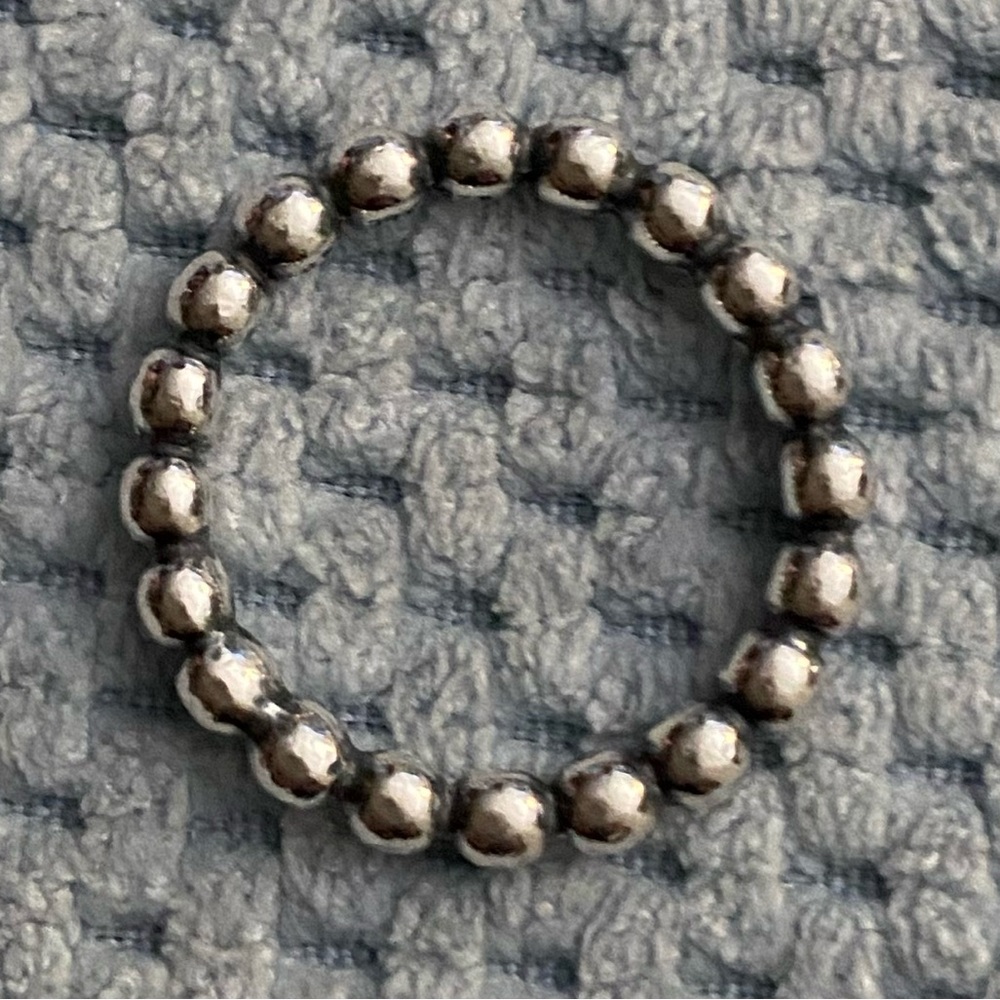 Pandora cloud nine bubble ring. sterling silver, retired. Size 4.5. Rare find